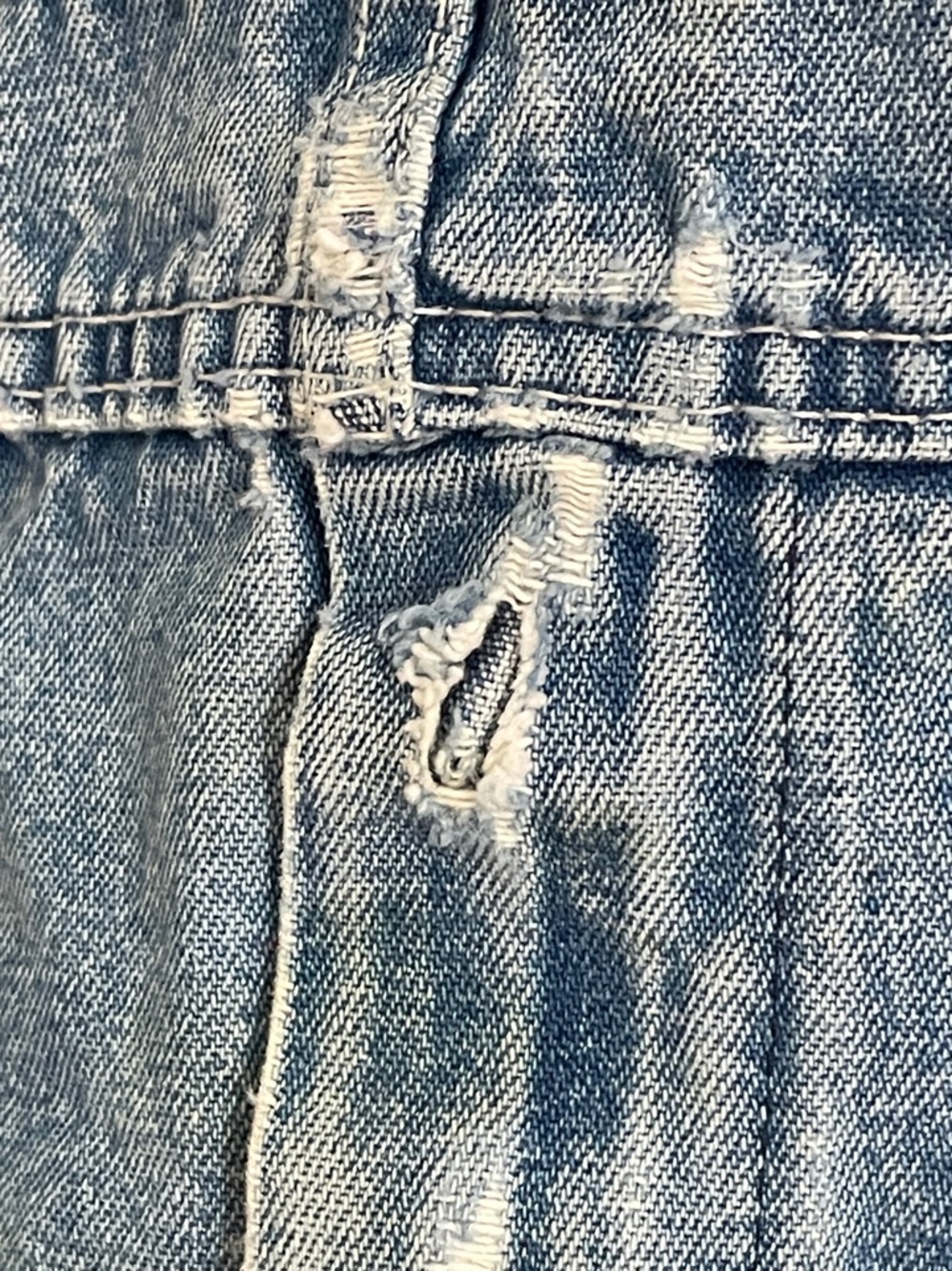 Men’s Key Imperial Vintage Work Denim Overalls size 40 x - Picture 8 of 16